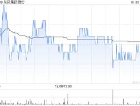 东风集团股份获摩根大通增持约1749.05万股 每股作价约3.02港元