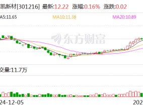 万凯新材：目前公司重点研发产品有三个，均为前瞻性的自主研发项目