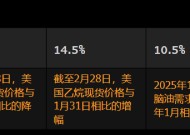 美国2月石化产品利润率受到挤压