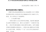 震安科技因公司治理不规范等问题收深交所监管函，创业板监管趋严信号凸显